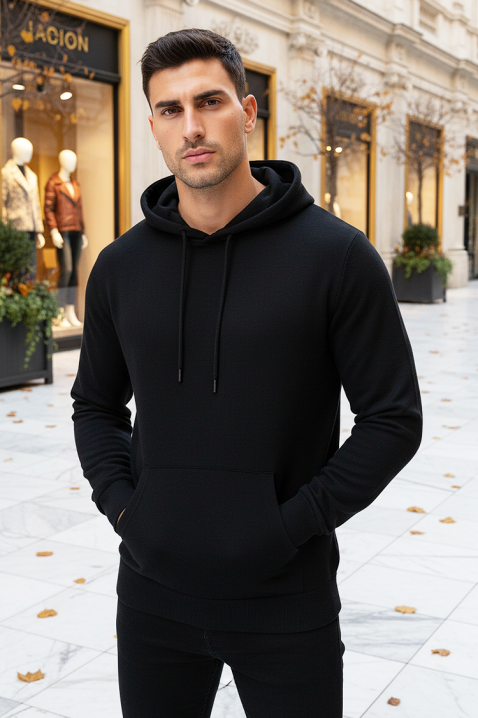 Muška dukserica KAZER, Boja: crna, IVET.HR - MODERNA ODJEĆA