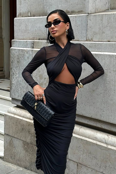 Haljina MIDORVA, Boja: crna, IVET.HR - MODERNA ODJEĆA