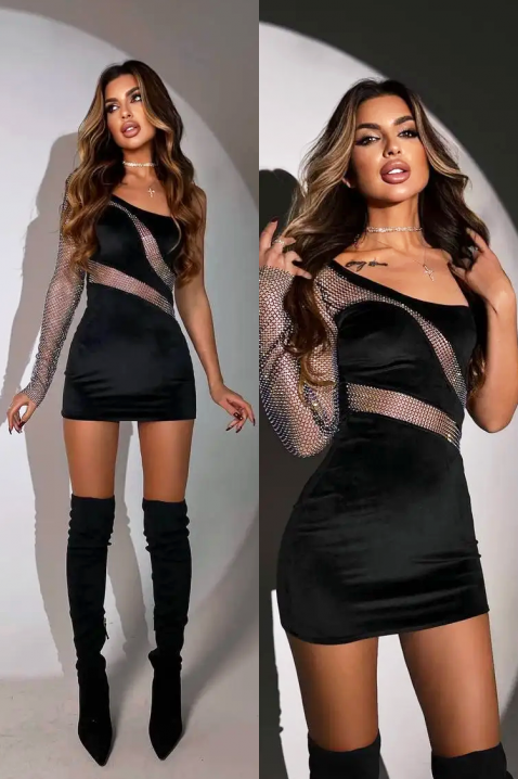 Haljina CHERVOLZA, Boja: crna, IVET.HR - MODERNA ODJEĆA