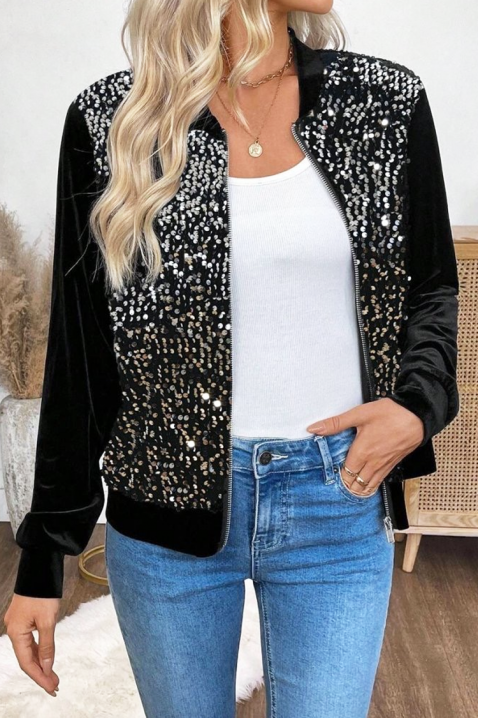 Dukserica DEZILVA BLACK, Boja: crna, IVET.HR - MODERNA ODJEĆA