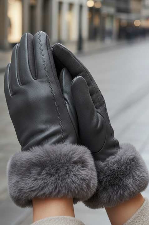 Ženske rukavice POLIARZA GRAFIT, Boja: grafitna, IVET.HR - MODERNA ODJEĆA