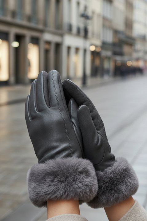 Ženske rukavice POLIARZA GRAFIT, Boja: grafitna, IVET.HR - MODERNA ODJEĆA