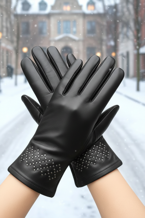 Ženske rukavice VAKALZA BLACK, Boja: crna, IVET.HR - MODERNA ODJEĆA