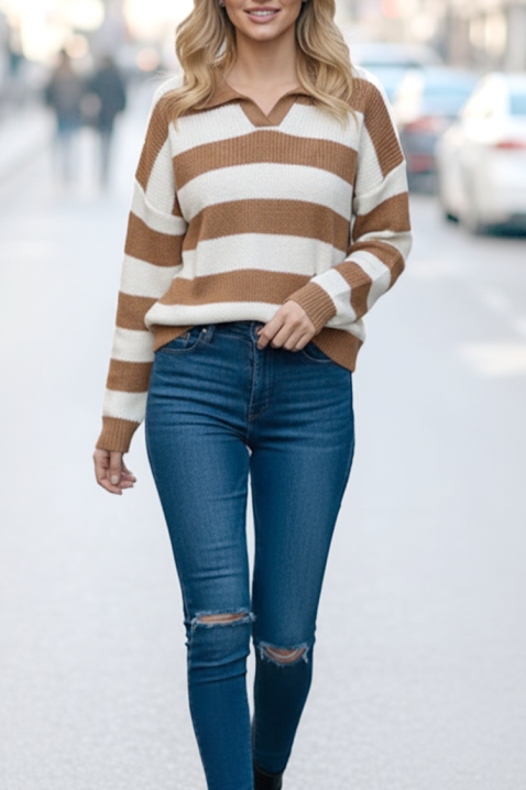 Džemper SARLANZA, Boja: svjetlosmeđa, IVET.HR - MODERNA ODJEĆA