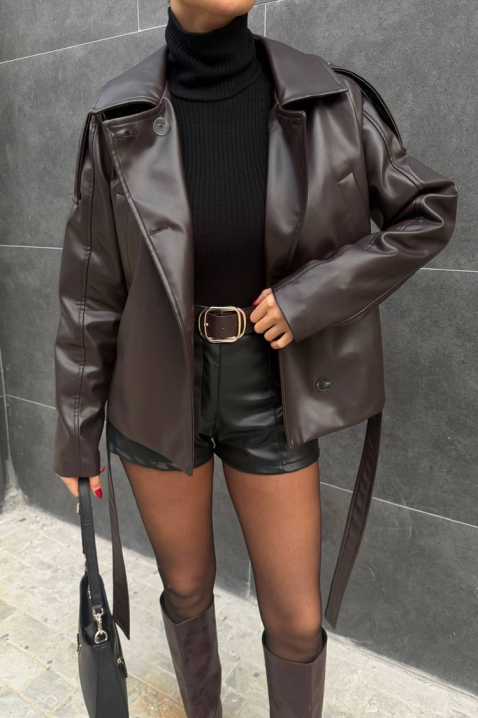 Jakna NEONZANA DARK BROWN, Boja: tamnosmeđa, IVET.HR - MODERNA ODJEĆA