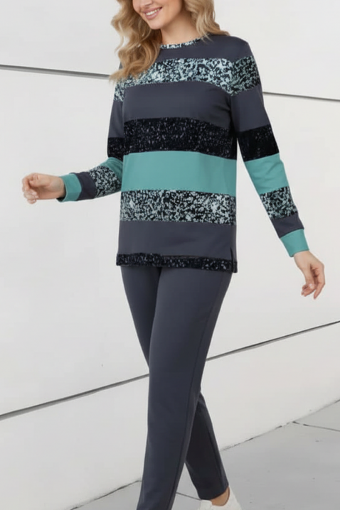 Komplet VERGIONA TURQUA, Boja: tirkizna, IVET.HR - MODERNA ODJEĆA