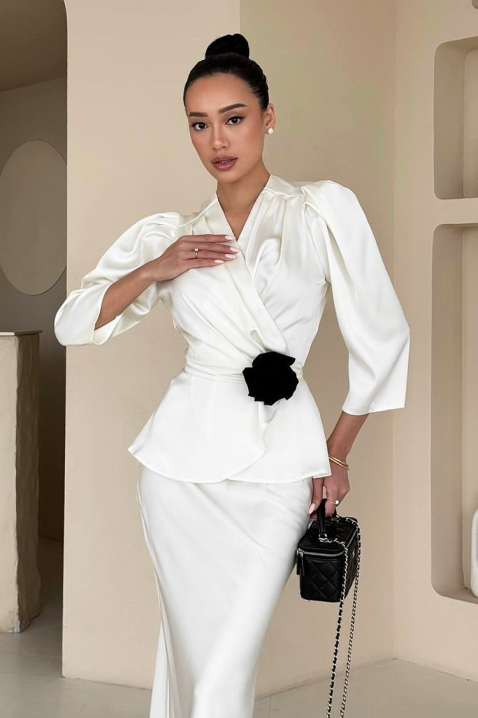 Komplet SATELZA WHITE, Boja: bijela, IVET.HR - MODERNA ODJEĆA