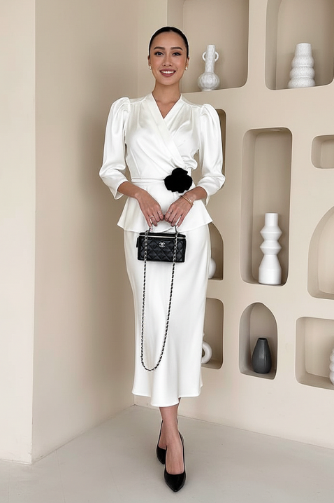 Komplet SATELZA WHITE, Boja: bijela, IVET.HR - MODERNA ODJEĆA