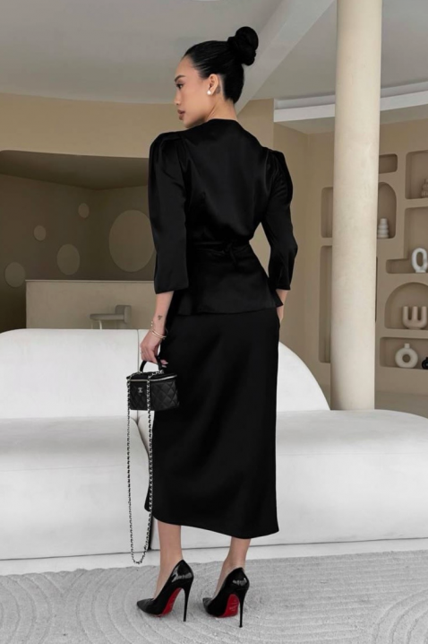 Komplet SATELZA BLACK, Boja: crna, IVET.HR - MODERNA ODJEĆA