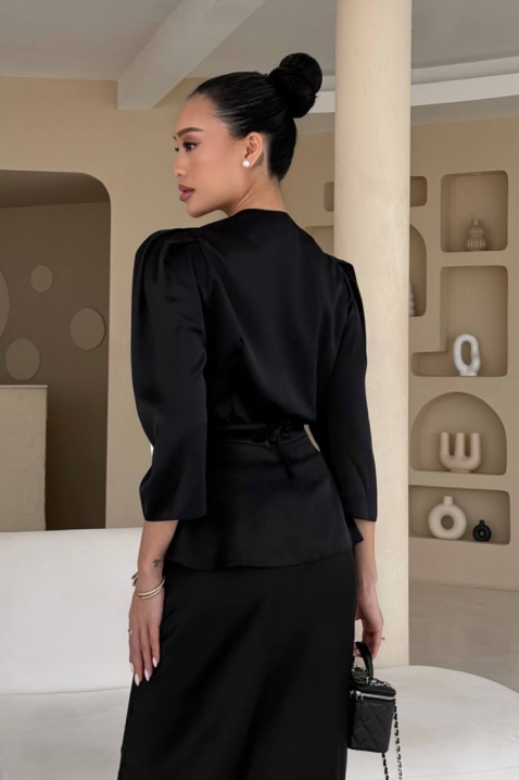 Komplet SATELZA BLACK, Boja: crna, IVET.HR - MODERNA ODJEĆA