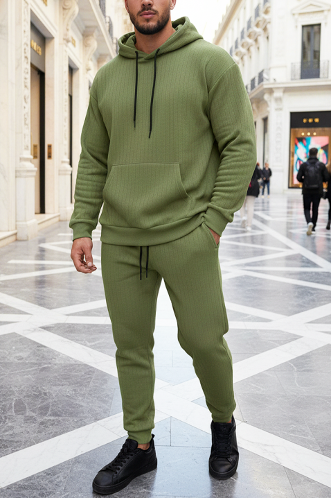 Muški komplet MIZIKO KHAKI, Boja: kaki, IVET.HR - MODERNA ODJEĆA