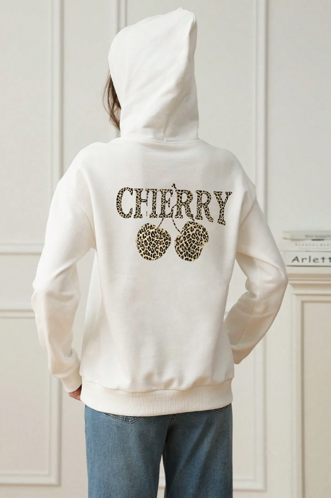 Dukserica CHERONZA, Boja: bijela, IVET.HR - MODERNA ODJEĆA