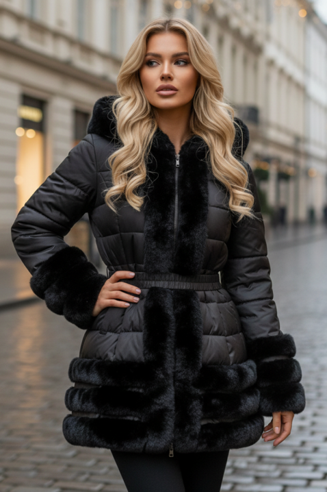 Jakna POLDINA, Boja: crna, IVET.HR - MODERNA ODJEĆA