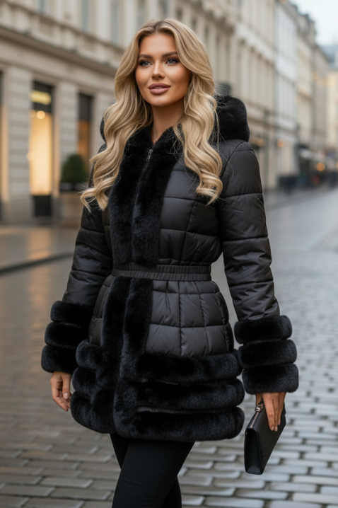 Jakna POLDINA, Boja: crna, IVET.HR - MODERNA ODJEĆA