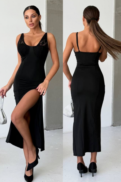 Haljina TENFORA, Boja: crna, IVET.HR - MODERNA ODJEĆA