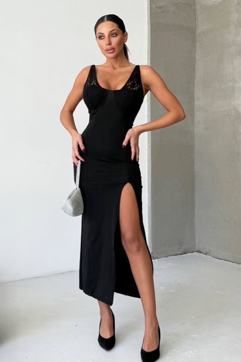 Haljina TENFORA, Boja: crna, IVET.HR - MODERNA ODJEĆA