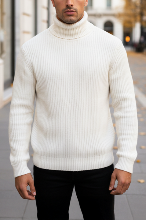 Muški džemper BERFEN WHITE, Boja: bijela, IVET.HR - MODERNA ODJEĆA