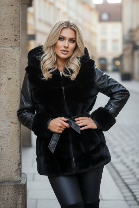 Jakna DAVRENDA, Boja: crna, IVET.HR - MODERNA ODJEĆA