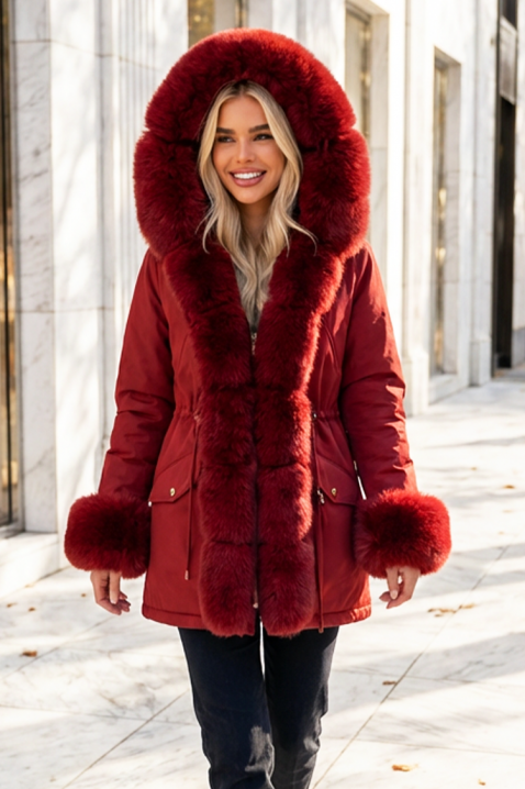 Jakna OLGINDA, Boja: crvena, IVET.HR - MODERNA ODJEĆA