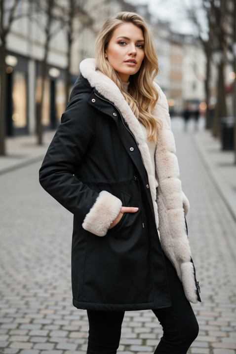 Jakna PLOTALZA, Boja: crna, IVET.HR - MODERNA ODJEĆA