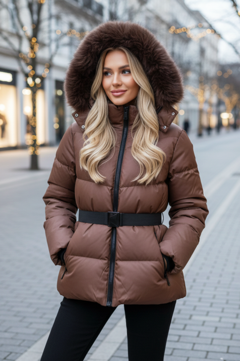 Jakna FROZILIA BROWN, Boja: smeđa, IVET.HR - MODERNA ODJEĆA