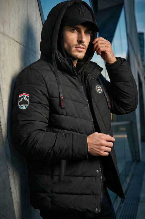 Muška jakna BITILDO, Boja: crna, IVET.HR - MODERNA ODJEĆA