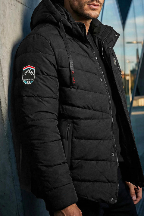 Muška jakna BITILDO, Boja: crna, IVET.HR - MODERNA ODJEĆA