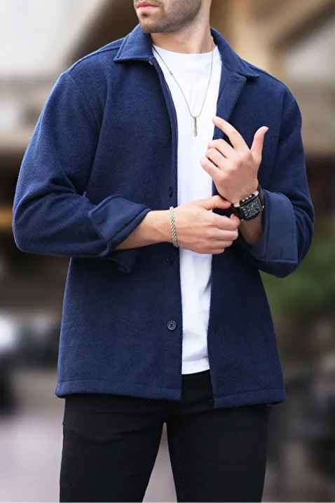 Muška košulja ROXEN NAVY, Boja: tamnoplava, IVET.HR - MODERNA ODJEĆA