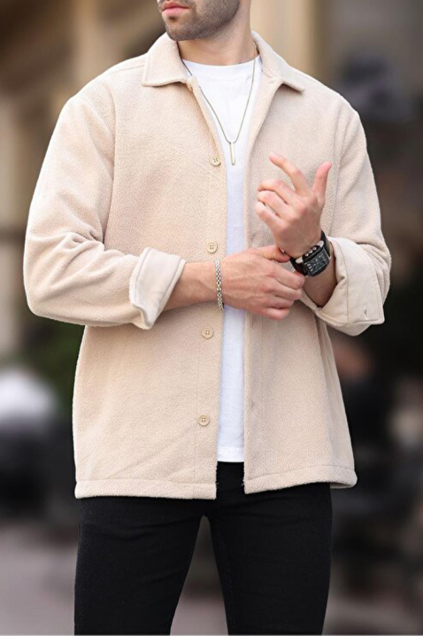 Muška košulja ROXEN BEIGE, Boja: bež, IVET.HR - MODERNA ODJEĆA