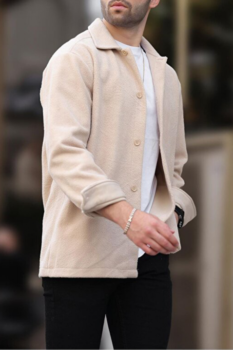 Muška košulja ROXEN BEIGE, Boja: bež, IVET.HR - MODERNA ODJEĆA