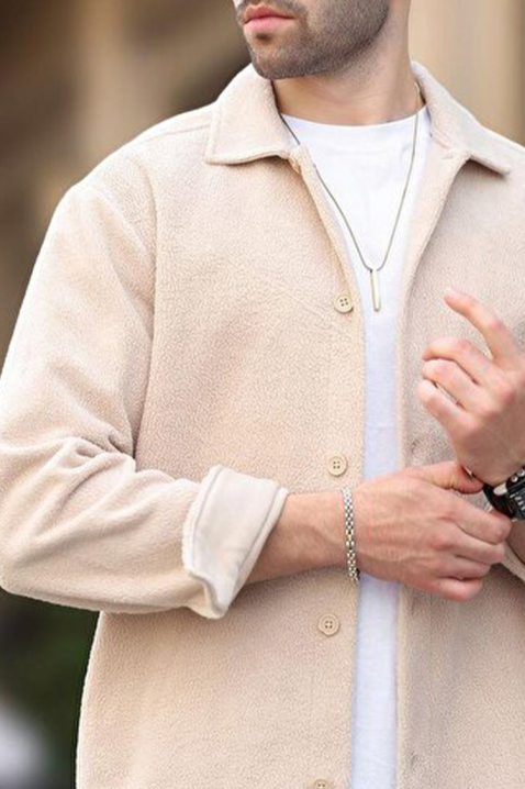 Muška košulja ROXEN BEIGE, Boja: bež, IVET.HR - MODERNA ODJEĆA