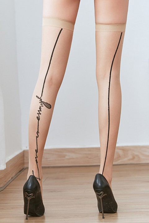 Čarape DERINDA ECRU, Boja: drap, IVET.HR - MODERNA ODJEĆA