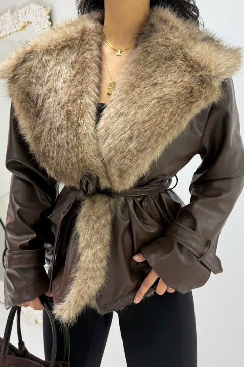 Jakna DEMITRA, Boja: smeđa, IVET.HR - MODERNA ODJEĆA