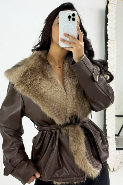 Jakna DEMITRA, Boja: smeđa, IVET.HR - MODERNA ODJEĆA