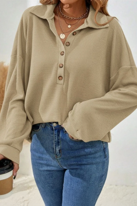 Ženska bluza RIPRELZA BEIGE, Boja: bež, IVET.HR - MODERNA ODJEĆA