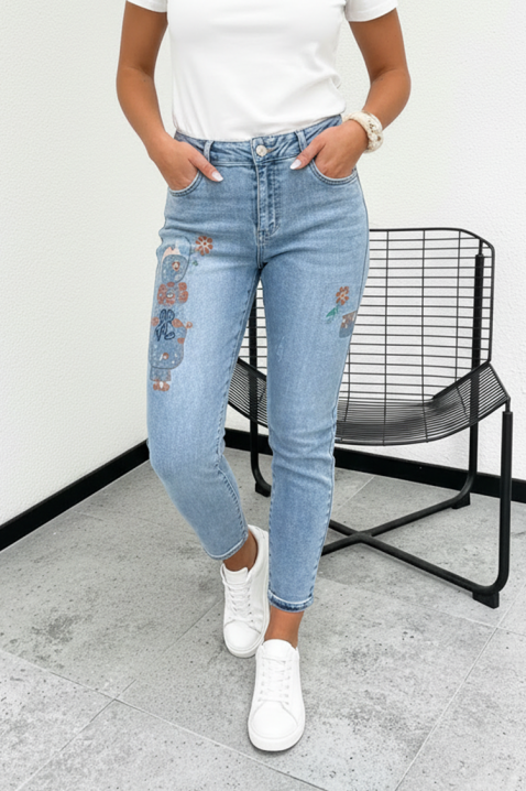 Traperice GAMSOTA, Boja: plava, IVET.HR - MODERNA ODJEĆA