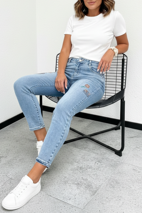 Traperice GAMSOTA, Boja: plava, IVET.HR - MODERNA ODJEĆA