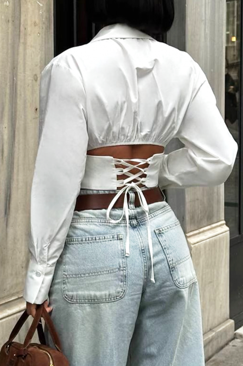 Ženska košulja BANSOLTA WHITE, Boja: bijela, IVET.HR - MODERNA ODJEĆA