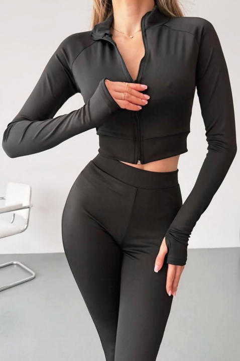 Komplet GANZIOLA, Boja: crna, IVET.HR - MODERNA ODJEĆA