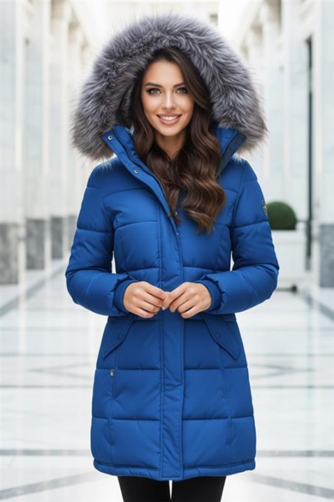 Jakna ZIMBRADA BLUE, Boja: plava, IVET.HR - MODERNA ODJEĆA