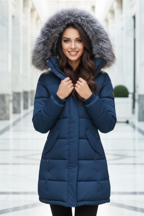 Jakna ZIMBRADA NAVY, Boja: tamnoplava, IVET.HR - MODERNA ODJEĆA