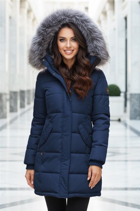 Jakna ZIMBRADA NAVY, Boja: tamnoplava, IVET.HR - MODERNA ODJEĆA