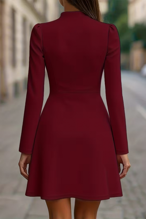 Haljina VISOLGA RED, Boja: crvena, IVET.HR - MODERNA ODJEĆA