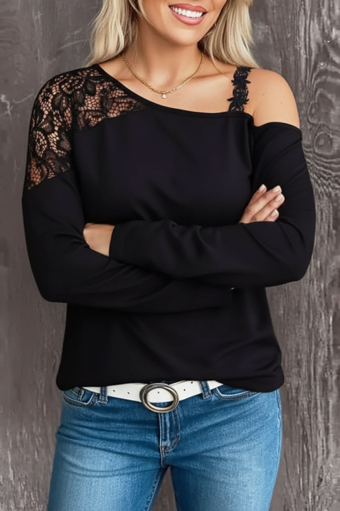 Ženska bluza FIORGELA, Boja: crna, IVET.HR - MODERNA ODJEĆA