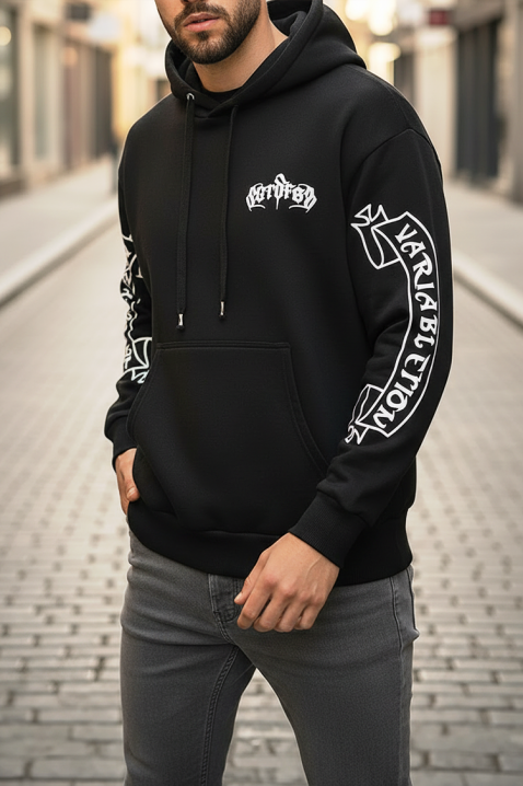 Muška dukserica CHROMERO BLACK, Boja: bijela, IVET.HR - MODERNA ODJEĆA