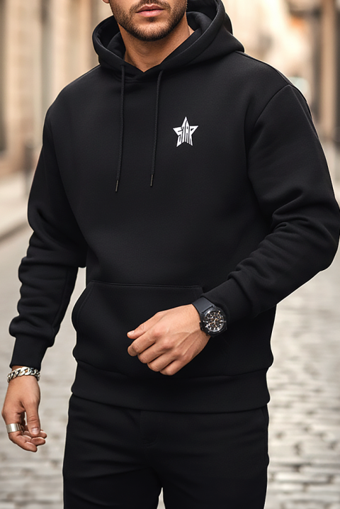 Muška dukserica LOLZO, Boja: crna, IVET.HR - MODERNA ODJEĆA