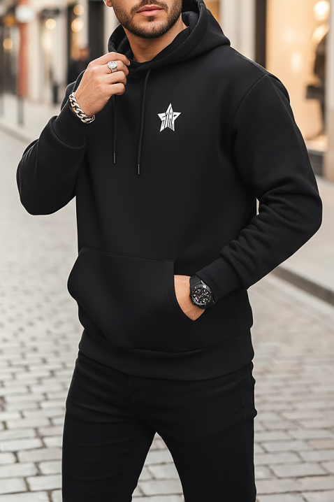 Muška dukserica LOLZO, Boja: crna, IVET.HR - MODERNA ODJEĆA