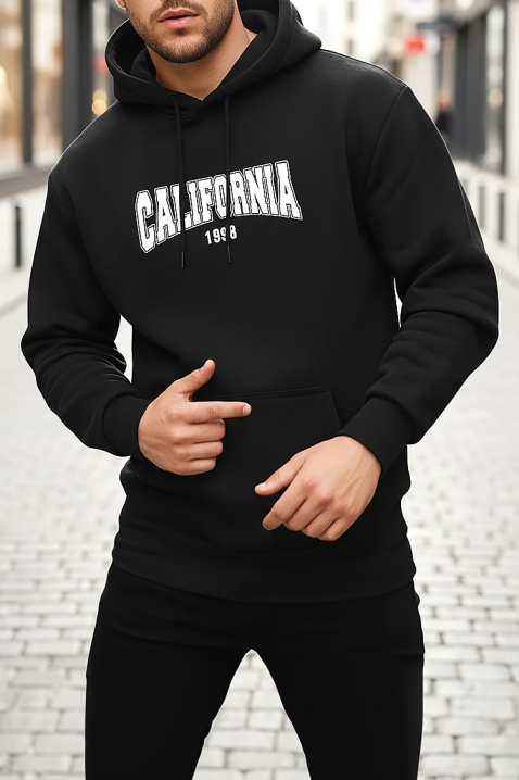 Muška dukserica MOLFAN, Boja: crna, IVET.HR - MODERNA ODJEĆA