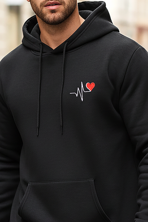 Muška dukserica MOFOMO, Boja: crna, IVET.HR - MODERNA ODJEĆA