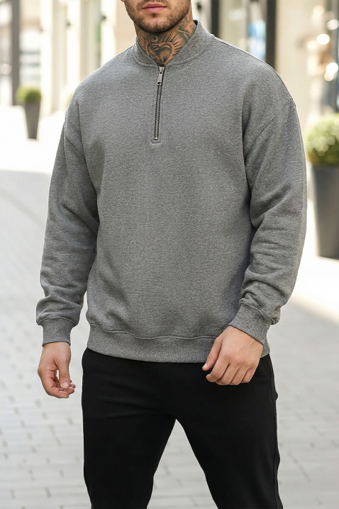 Muška bluza MENEJO GREY, Boja: siva, IVET.HR - MODERNA ODJEĆA